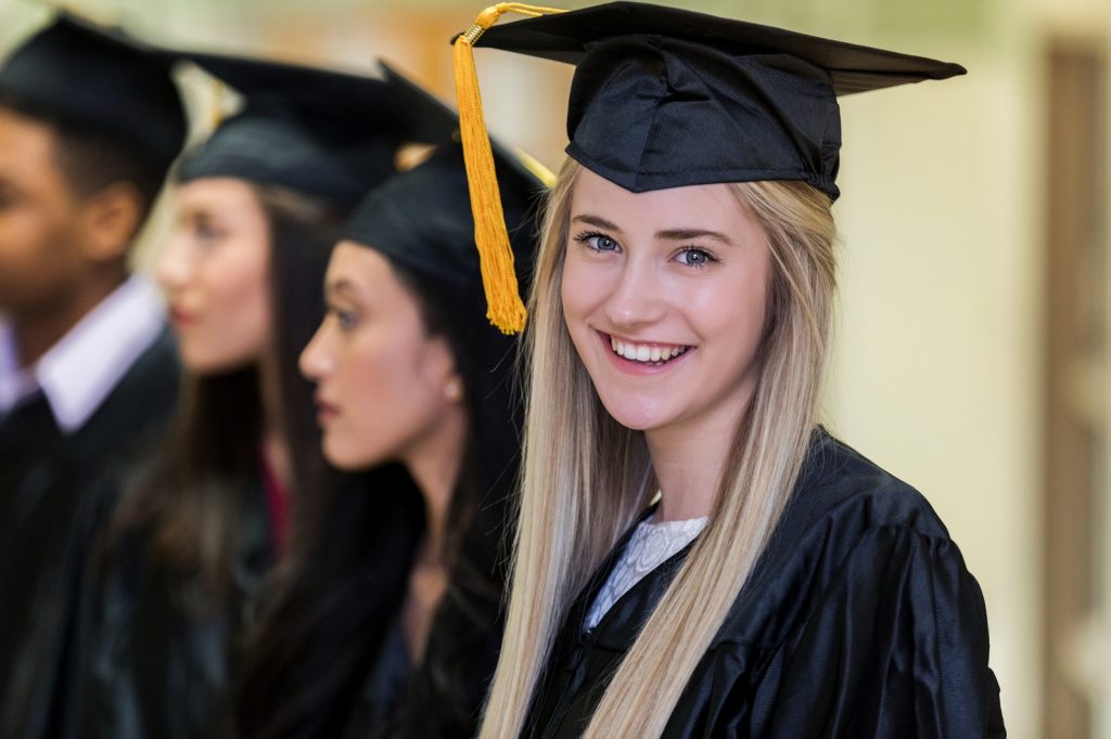 no interest student loans graduation happy