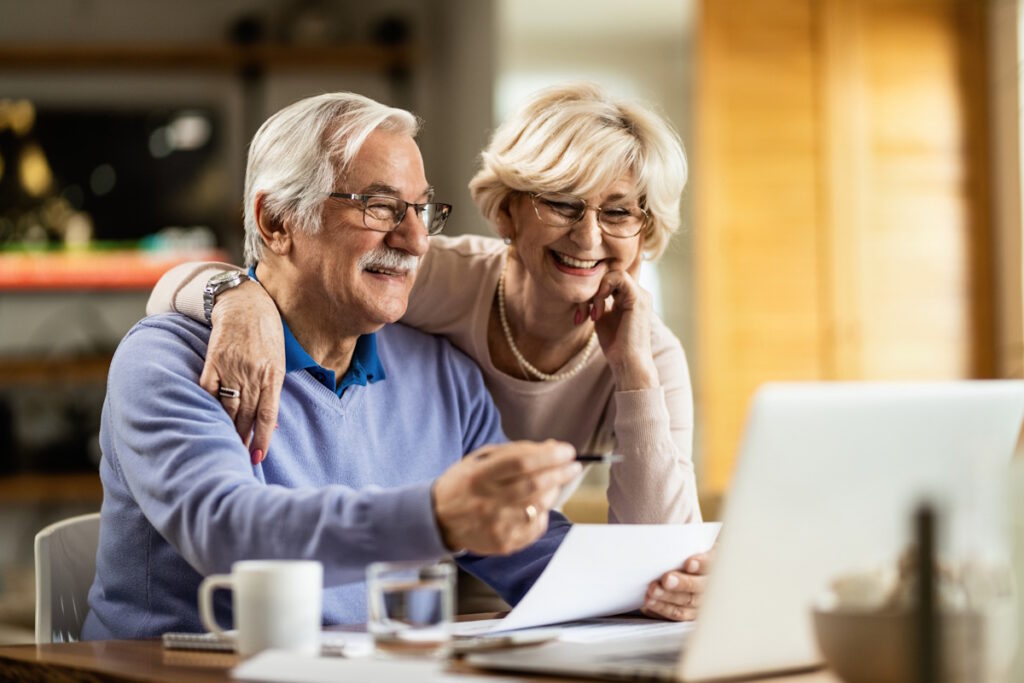 financial literacy seniors online donating