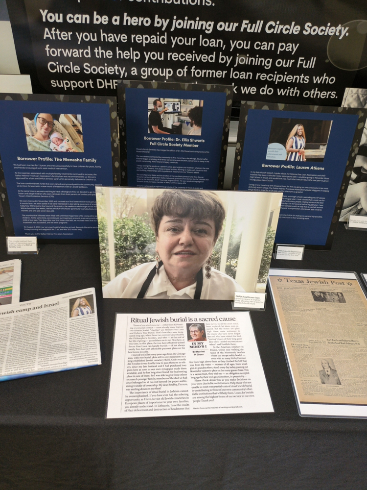 dallas jewish community no interest loans DHFLA Exhibit Materials Including Borrower Photos, Profiles and News Articles