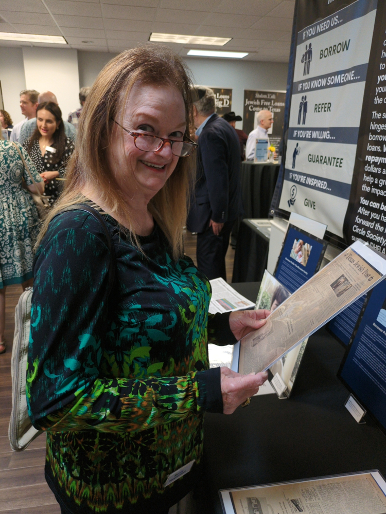 dallas jews zero interest loans Guest explores exhibit