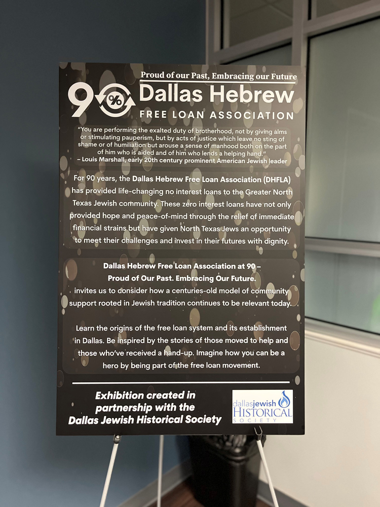 dallas jews zero interest loans Intro Panel