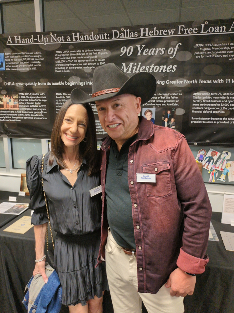 dallas jews zero interest loans Jennifer and Jerald Goldstein