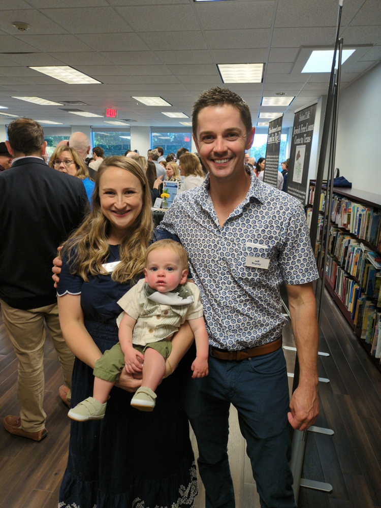 dallas jews zero interest loans Nora and Jeff Rogney shared DHFLA fertility loan helped their dream of parenthood