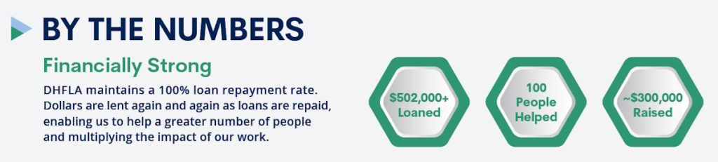 DHFLA Annual Report 2025 numbers infographic