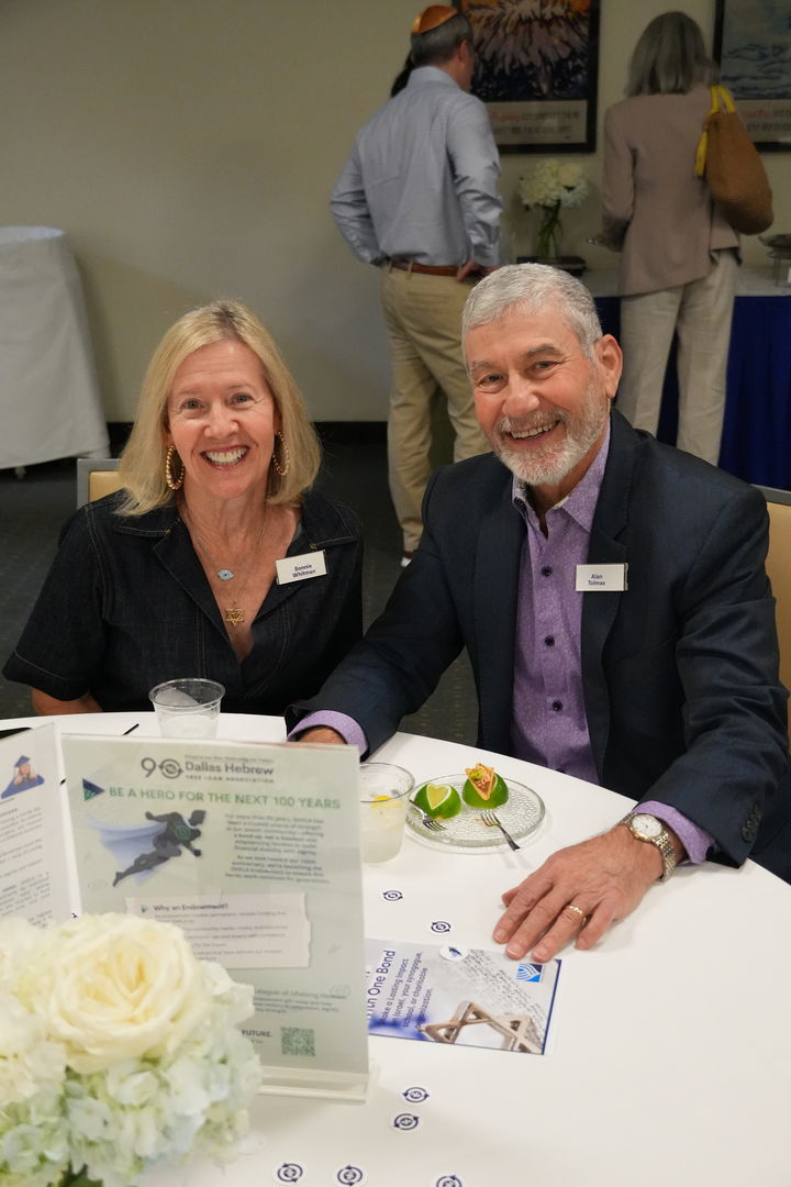 Bonnie Whitman with DHFLA Board President Alan Tolmas