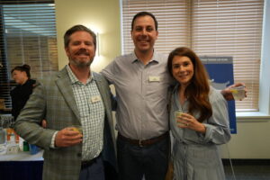 DHFLA Board Members Eric Feldman, Jon Swerin and Liz Feldman Chapel