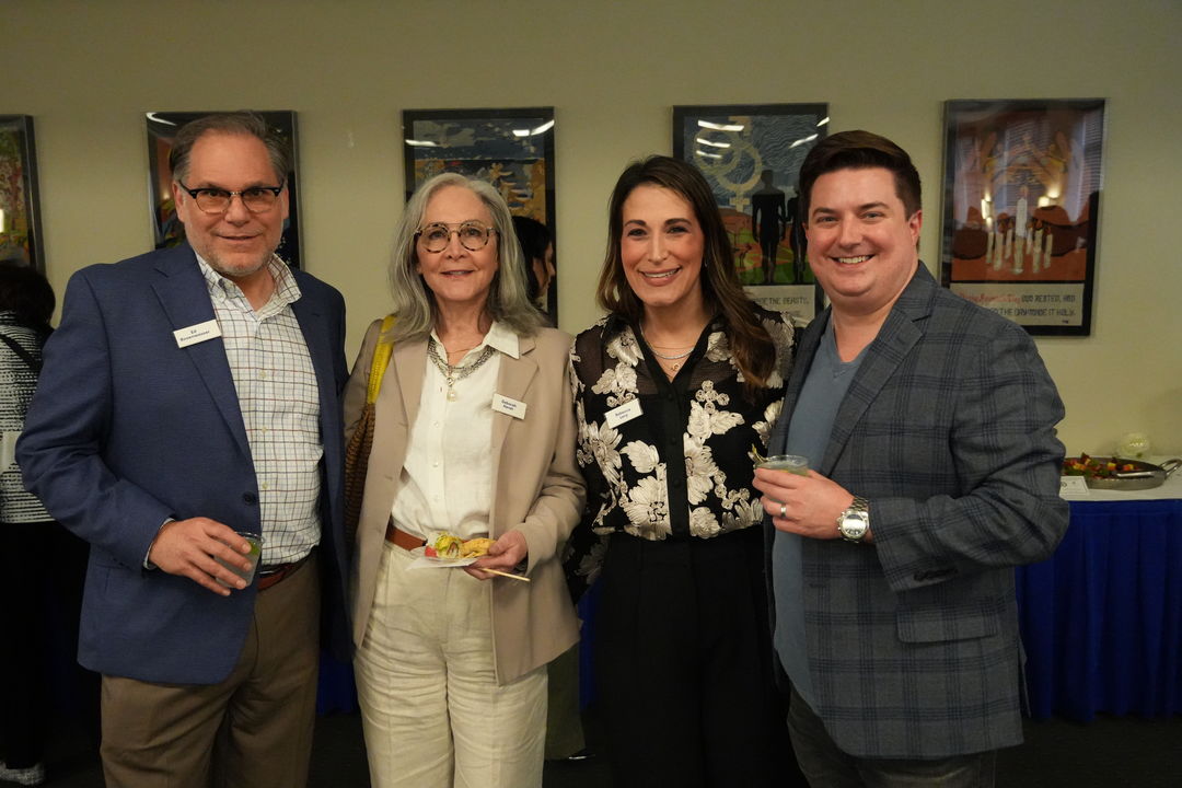 Ed Rosenwasser, Deborah Hersh, DHFLA Board Rebecca Levy Gannaway, Tyler Gannaway