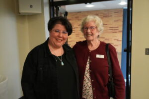 Shelley Franklin and Mollie Marks